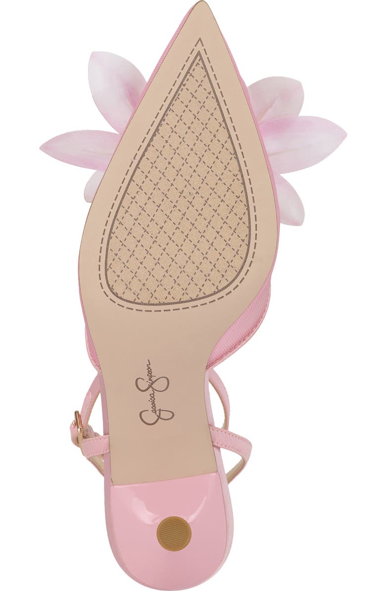 Jessica Simpson Vilyria Embellished Pointed Toe Pump, Alternate, color, Pink Sugar