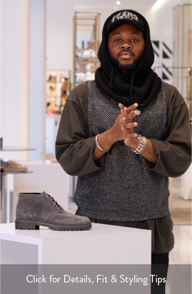 Dann Lugged Chukka Boot, sales video thumbnail