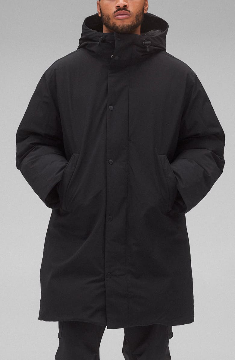 Reigning Champ Sideline Tech Nylon Down Parka, Main, color, 