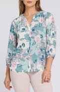 NYDJ Pintuck Top