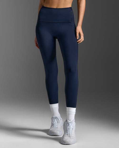 2xu Form Stash Hi-rise Comp Tight In Blue