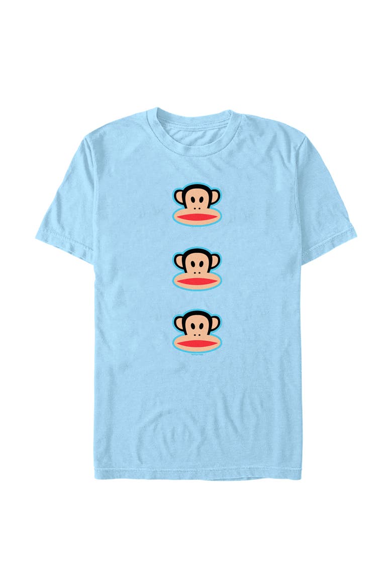 Men's Paul Frank Stacked Julius Graphic Tee, Main, color, Light Blue