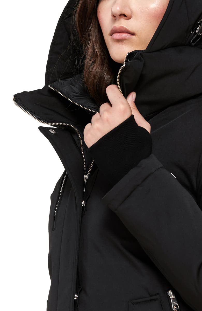 Soia & Kyo Belina Water Repellent Down Coat with Bib, Alternate, color, 