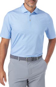 Fair Harbor Compass Print Polo