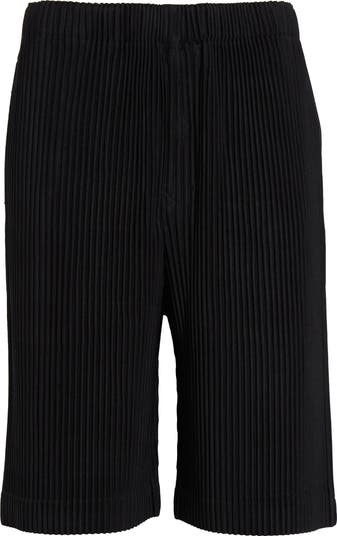 パンツ HOMME PLISSE MONTHLY COLOR AUGUST Black Monthly Color August Trousers by HOMME PLISSÉ ISSEY
