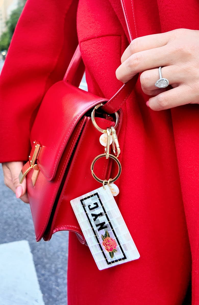 Solar Eclipse NYC Subway Key Chain, Alternate, color, 