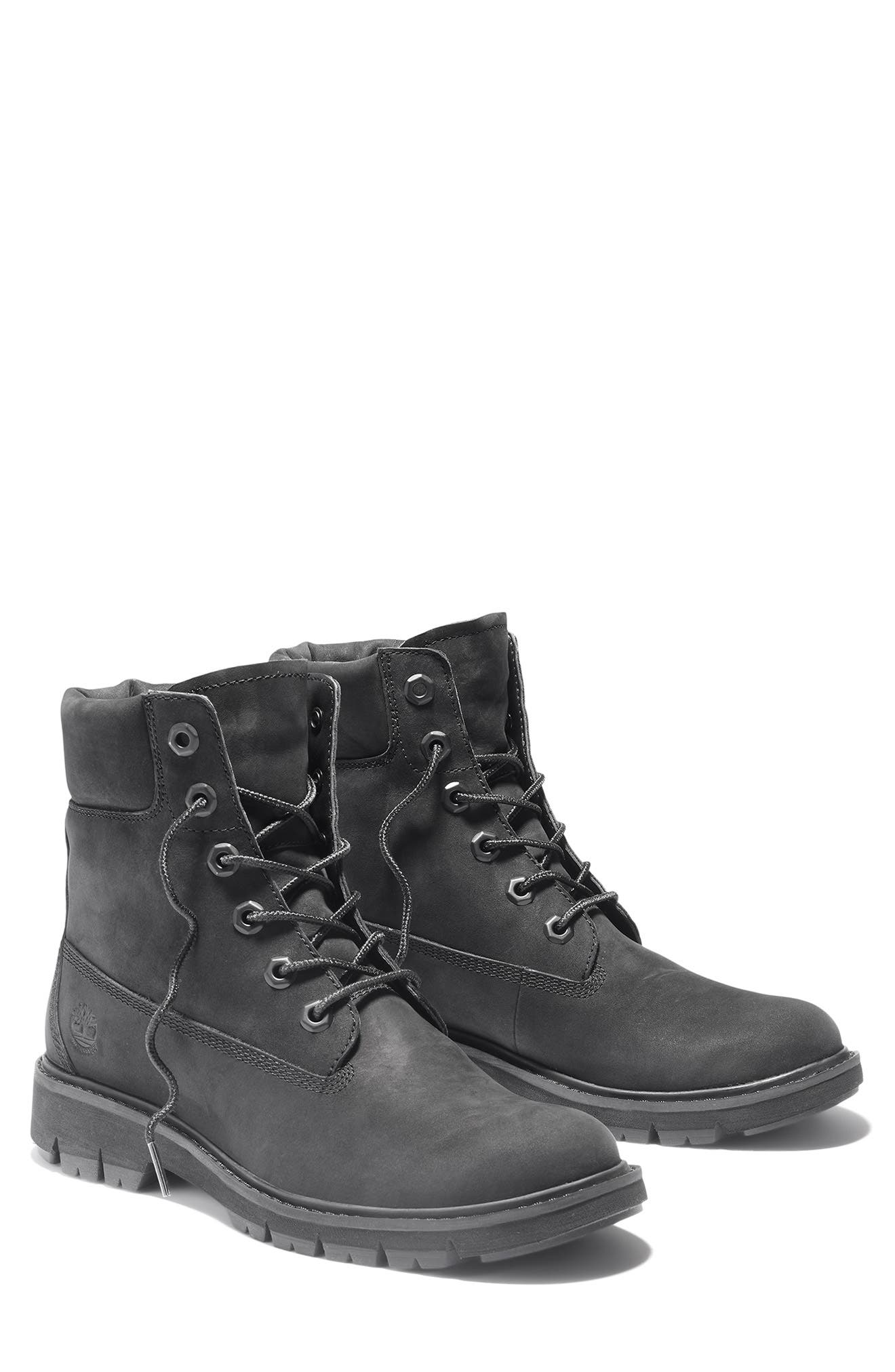 Timberland Lucia Leather Lug Sole Lace-Up Boot, Alternate, color, 