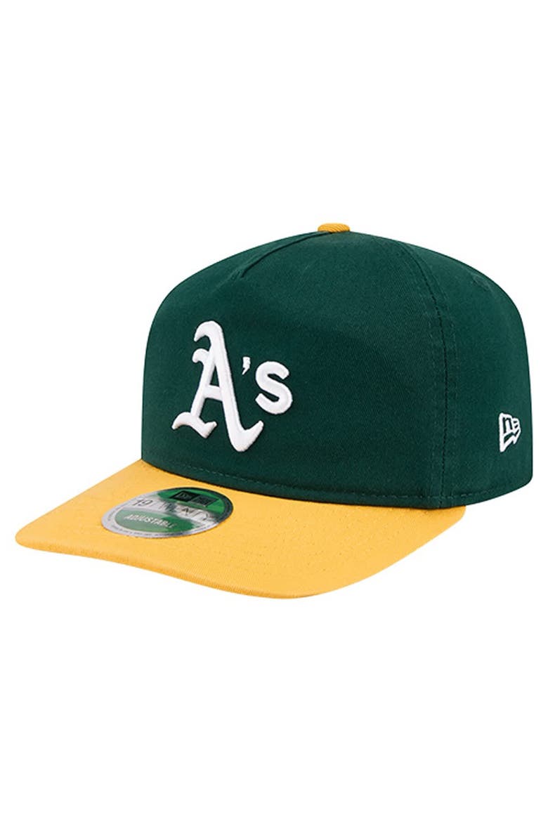 Men's New Era  Green Athletics Team 19TWENTY Adjustable Hat, Main, color, Green