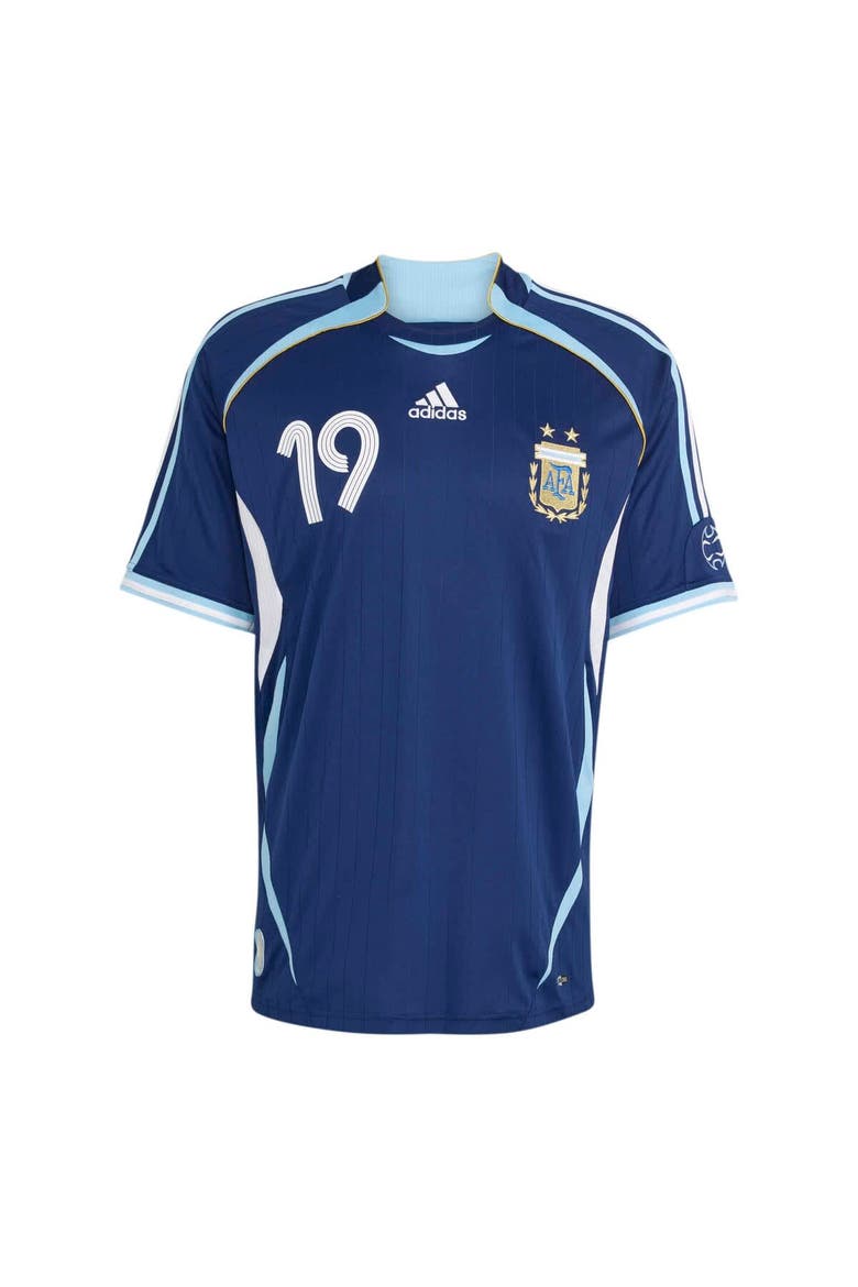 Men's adidas Lionel Messi Navy Argentina National Team 2006 Bringback  Away Jersey, Alternate, color, Navy