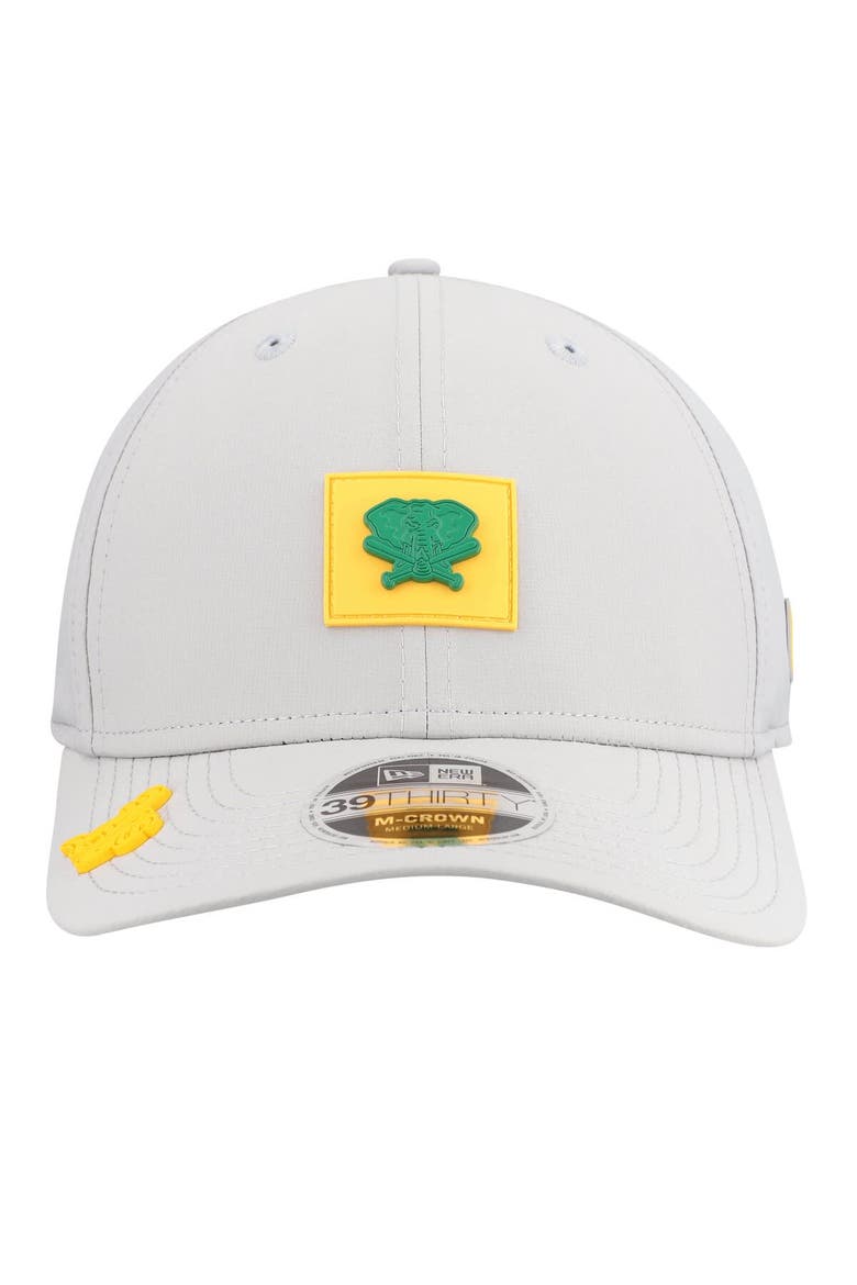 Men's New Era  Gray Athletics 2026 Clubhouse Alternate 39THIRTY Flex Hat, Alternate, color, Gray