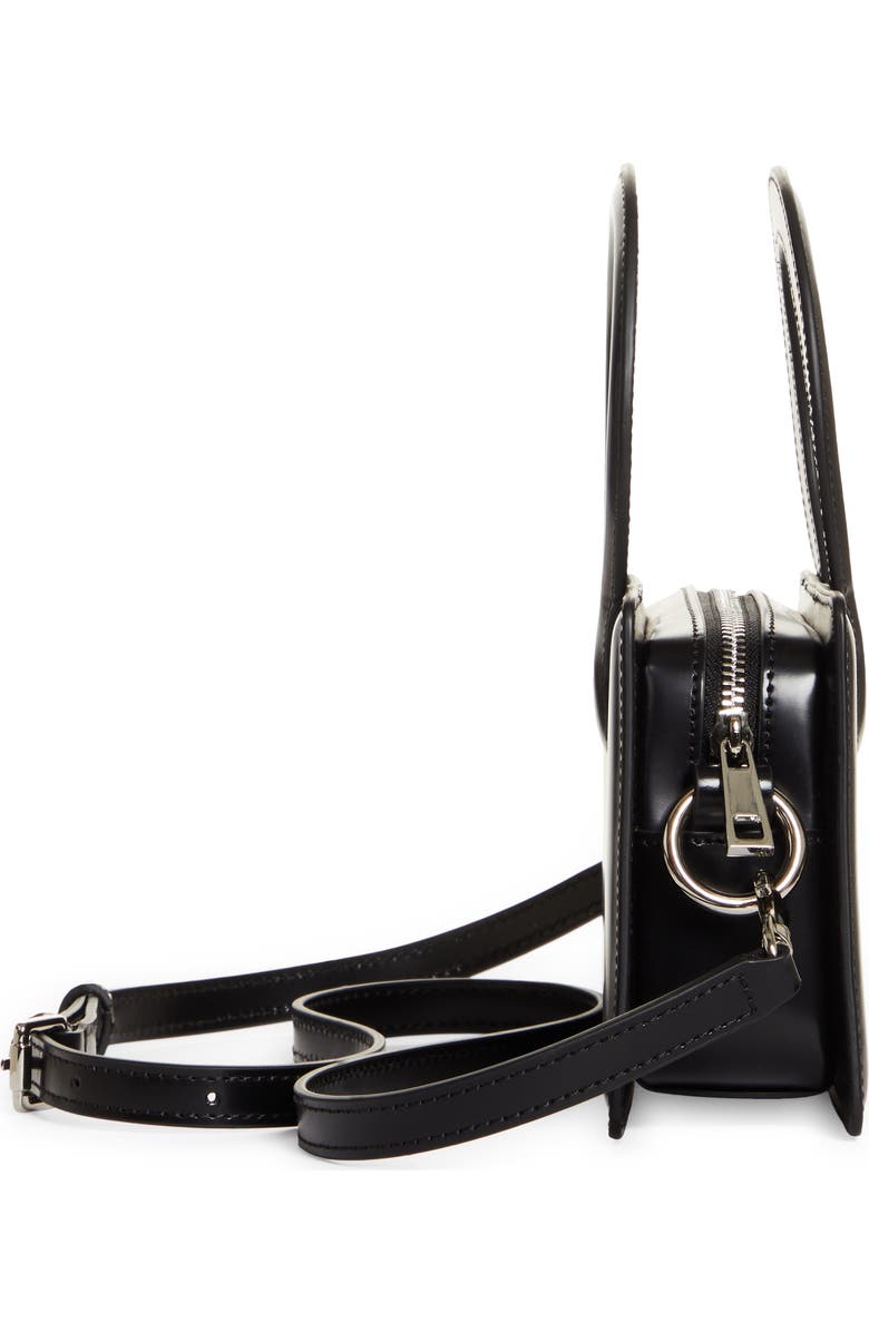 Luar Mini Ana Leather Top Handle Bag, Alternate, color, Black