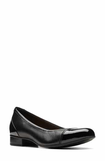 Clarks® Juliet Step Block Heel Pump