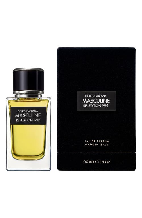 Dolce & Gabbana Masculine Re-edition Eau De Parfum In Transparent