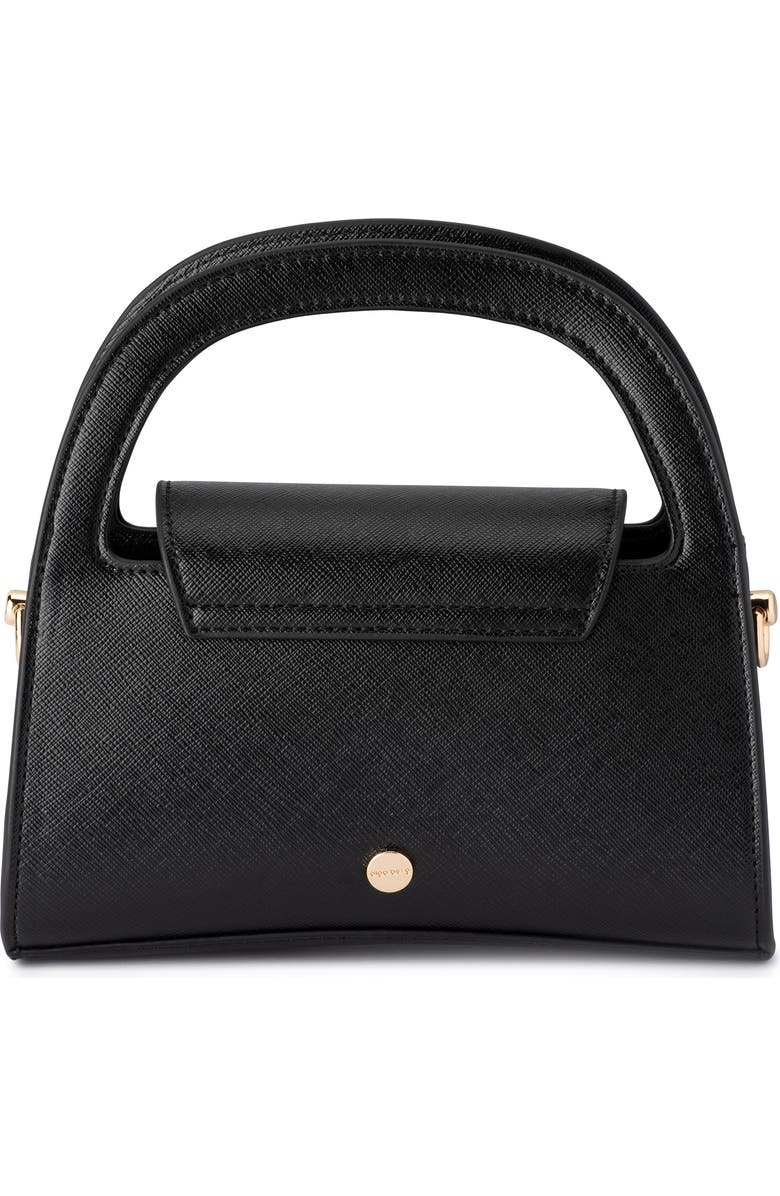 Olga Berg Ivy Curved Top Handle Bag, Alternate, color,