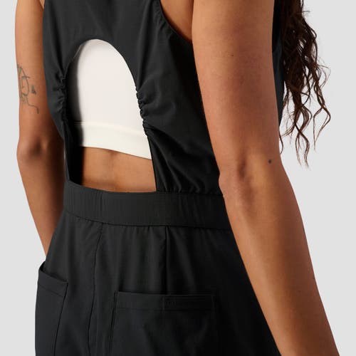 Backcountry Wasatch Ripstop Romper In Black