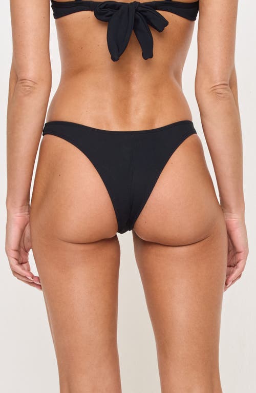 L*space Lspace Donnie Bitsy Bikini Bottoms In Black