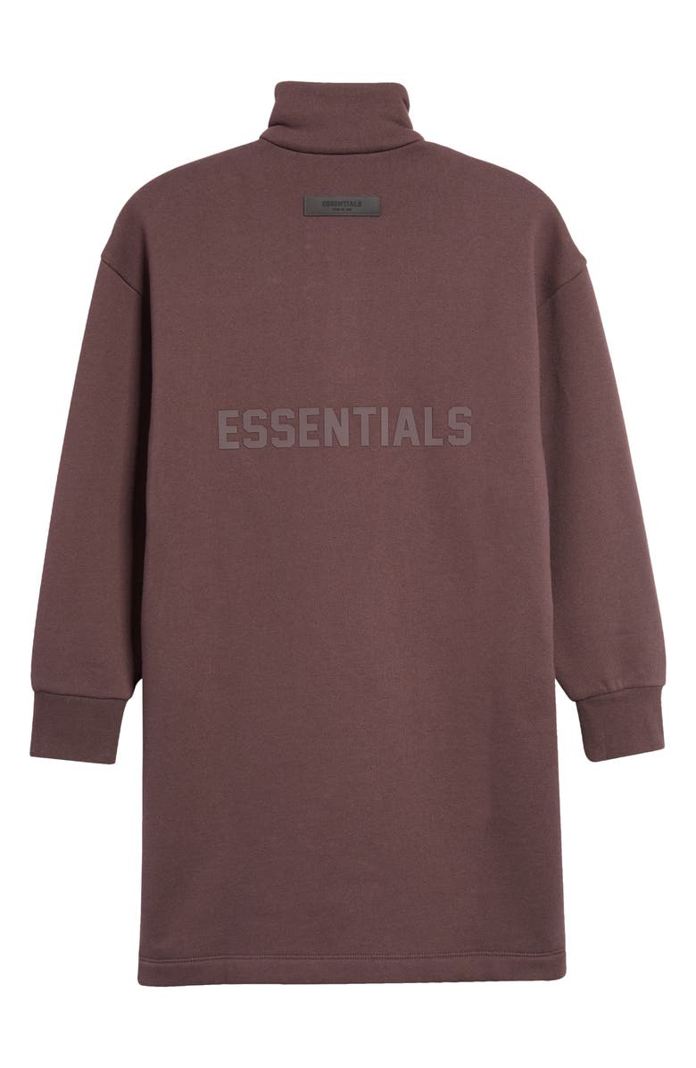 Fear of God Kids' Quarter Zip Long Sleeve Dress, Alternate, color, 