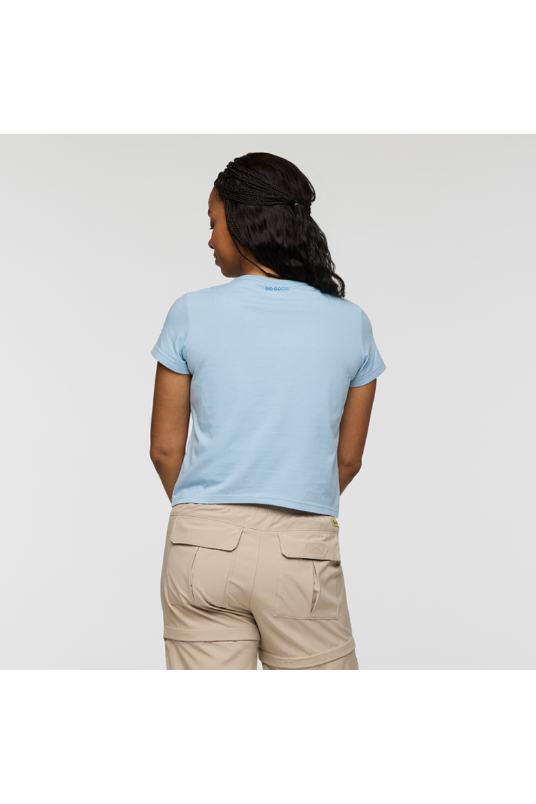 Llama T-Shirt - Women's, Alternate, color, Iceberg