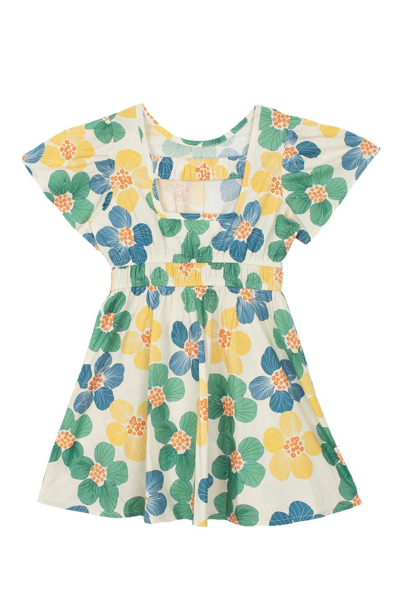 Mabel + Honey Hai Hai Petals Dress, Alternate, color, Multi