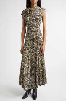 Tamara Print Asymmetric Dress