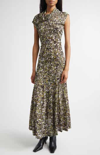 Tamara Print Asymmetric Dress