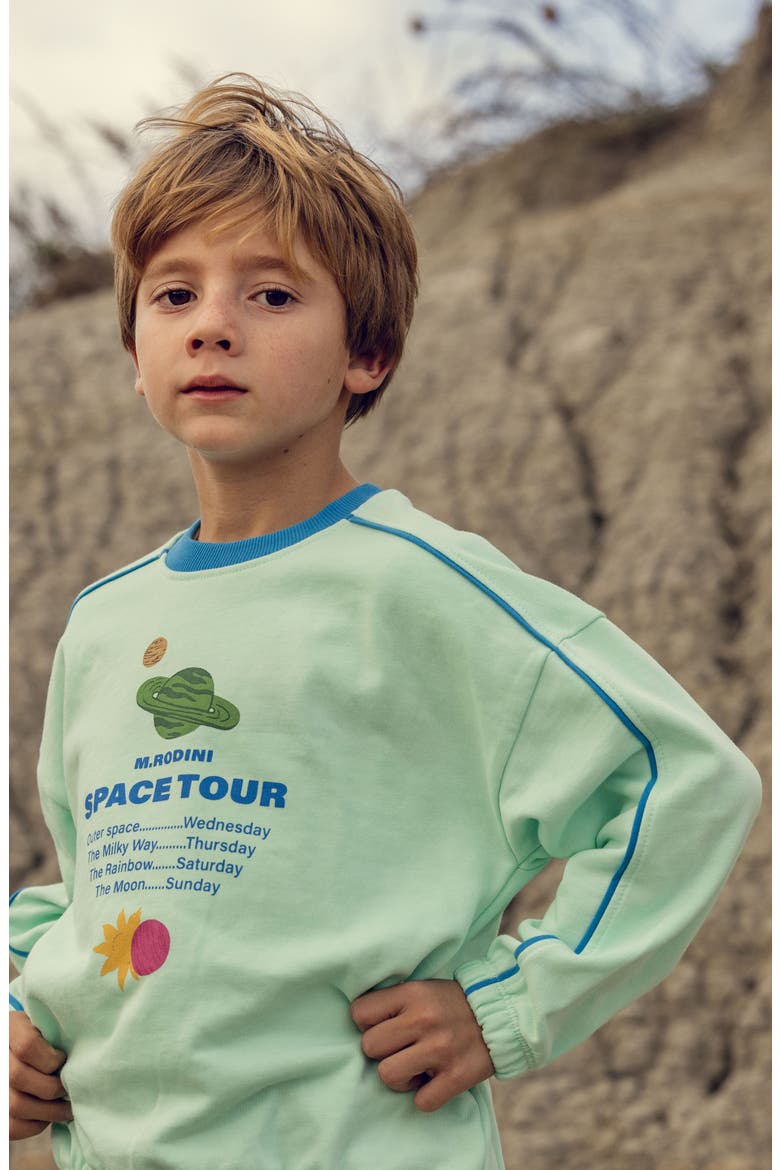 Space Tour Sweatshirt, Alternate, color, BLUE