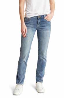 KUT from the Kloth Katy Mid Rise Cotton Stretch Boyfriend Jeans