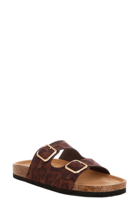 Gloriosa Double Strap Slide Sandal (Women)