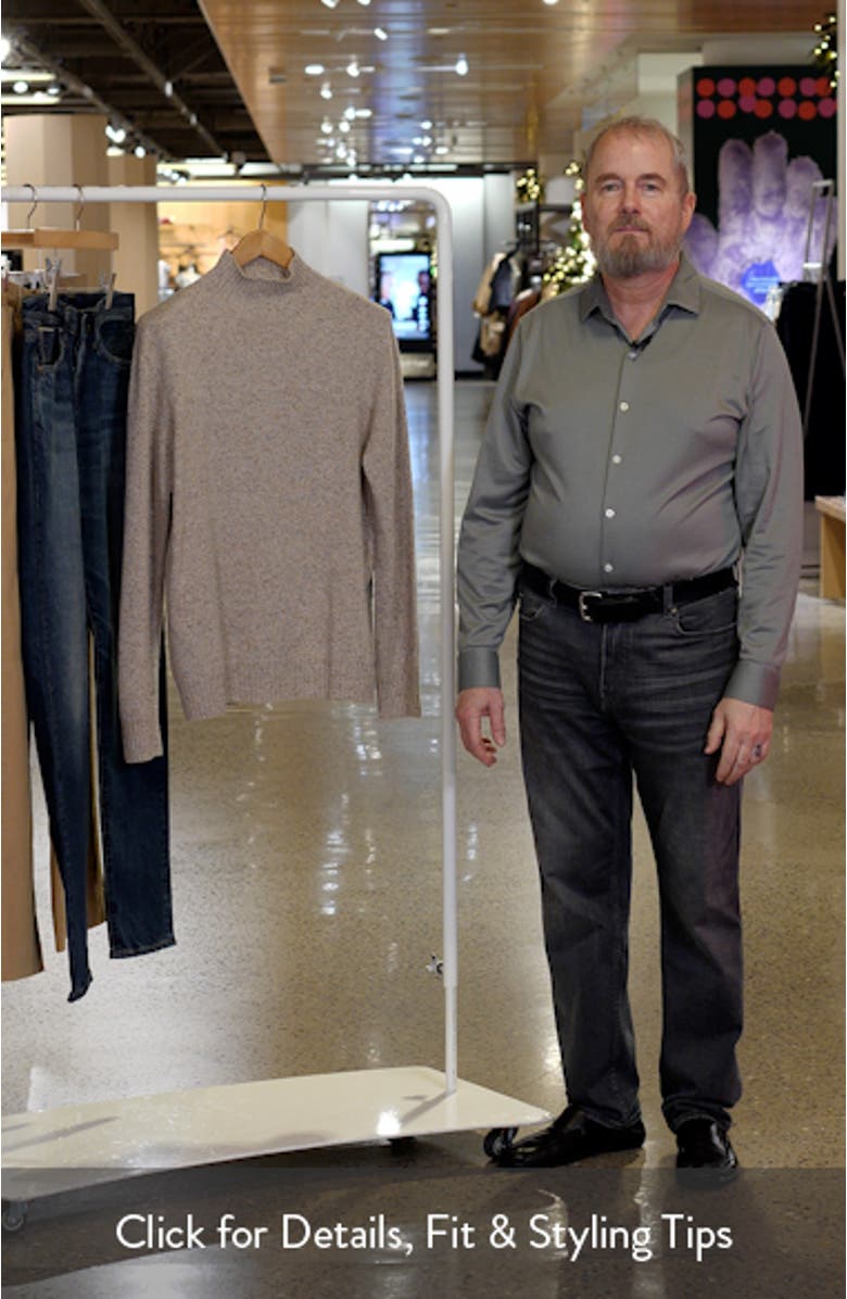 Aksel 6697 Wool Blend Mock Neck Sweater, sales video thumbnail