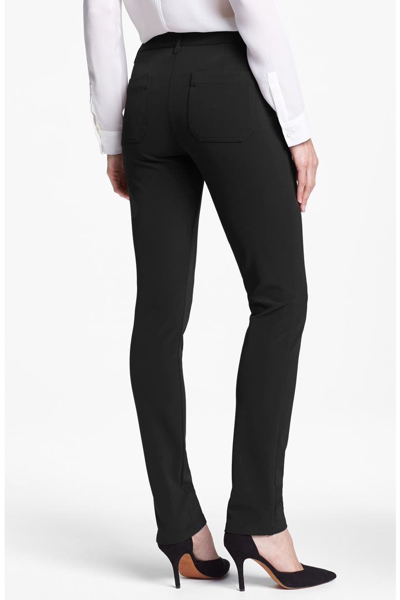 'Dantey' Slim Leg Pants, Alternate, color, BLACK