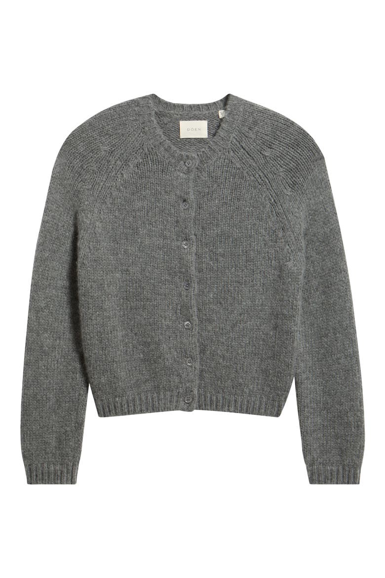 Darcy Cardigan, Alternate, color, CHARCOAL MELANGE