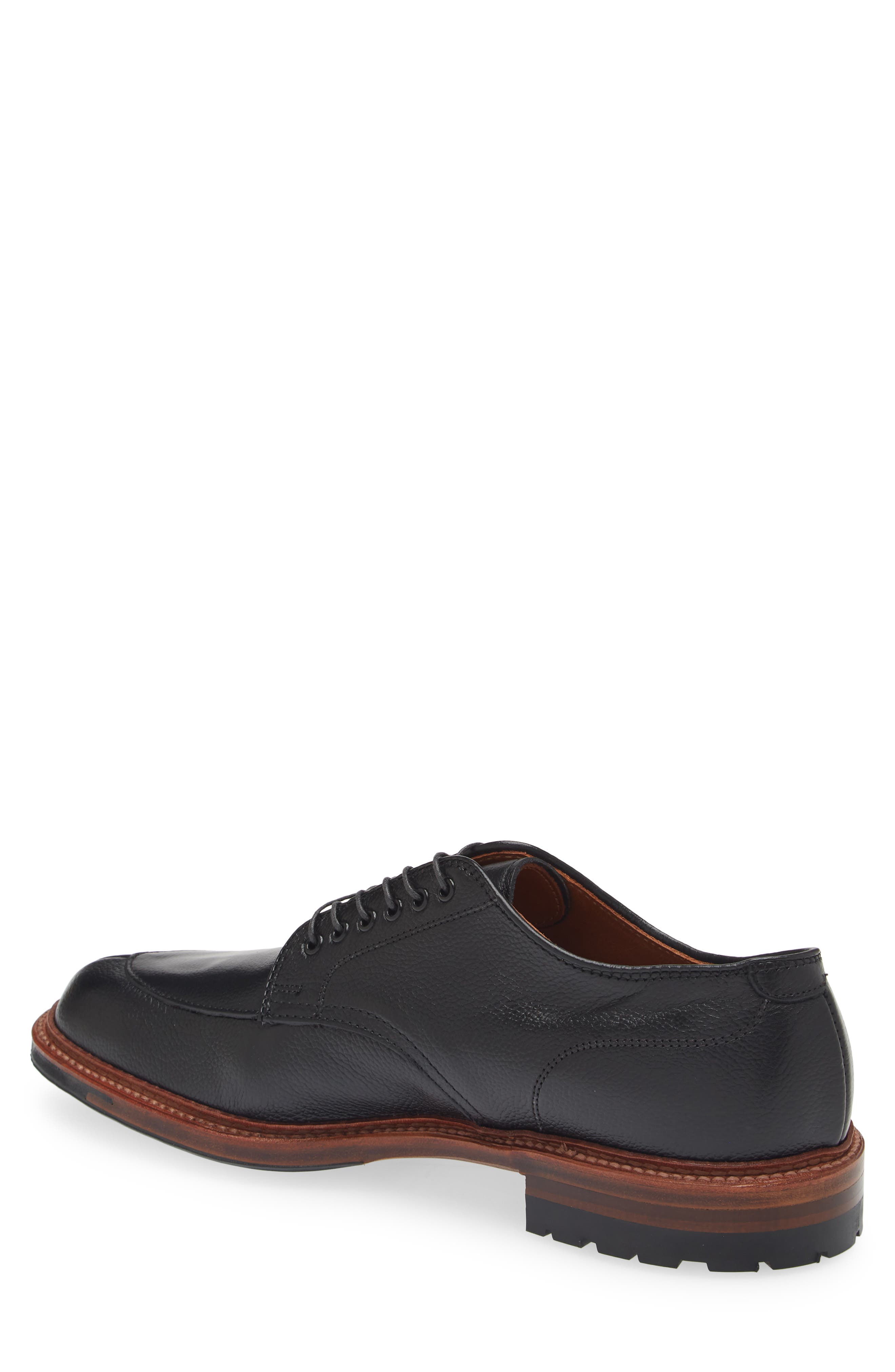 Alden Apron Toe Blucher, Alternate, color, Black