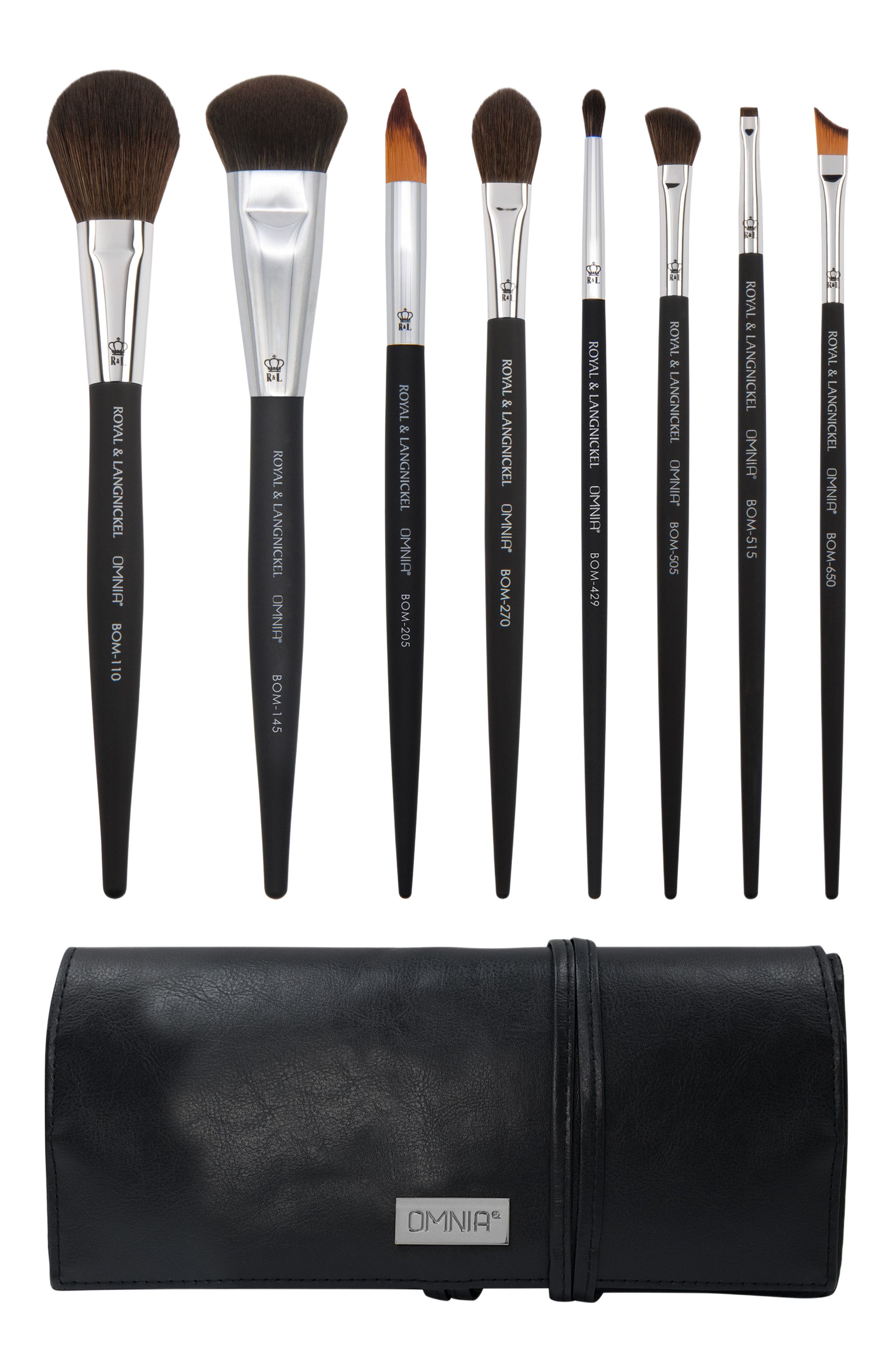OMNIA Brush Artist Favorites - Alexandra Cardoso 9pc Bundle in Black 