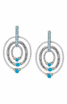 Circle Drop Earrings