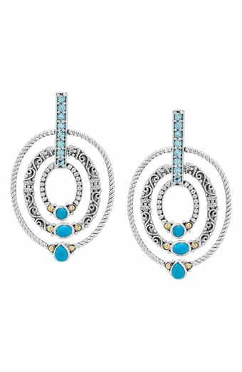 Circle Drop Earrings