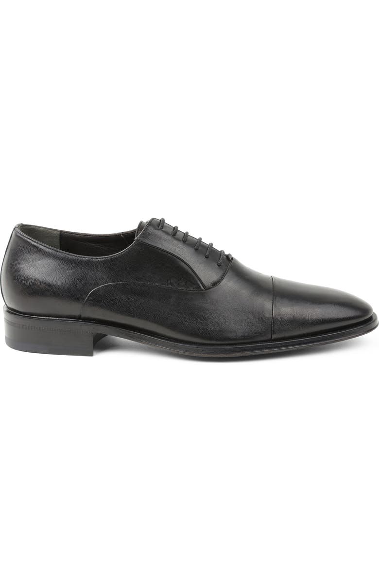 Bruno Magli Maioco Cap Toe Oxford, Alternate, color, Bk Leather