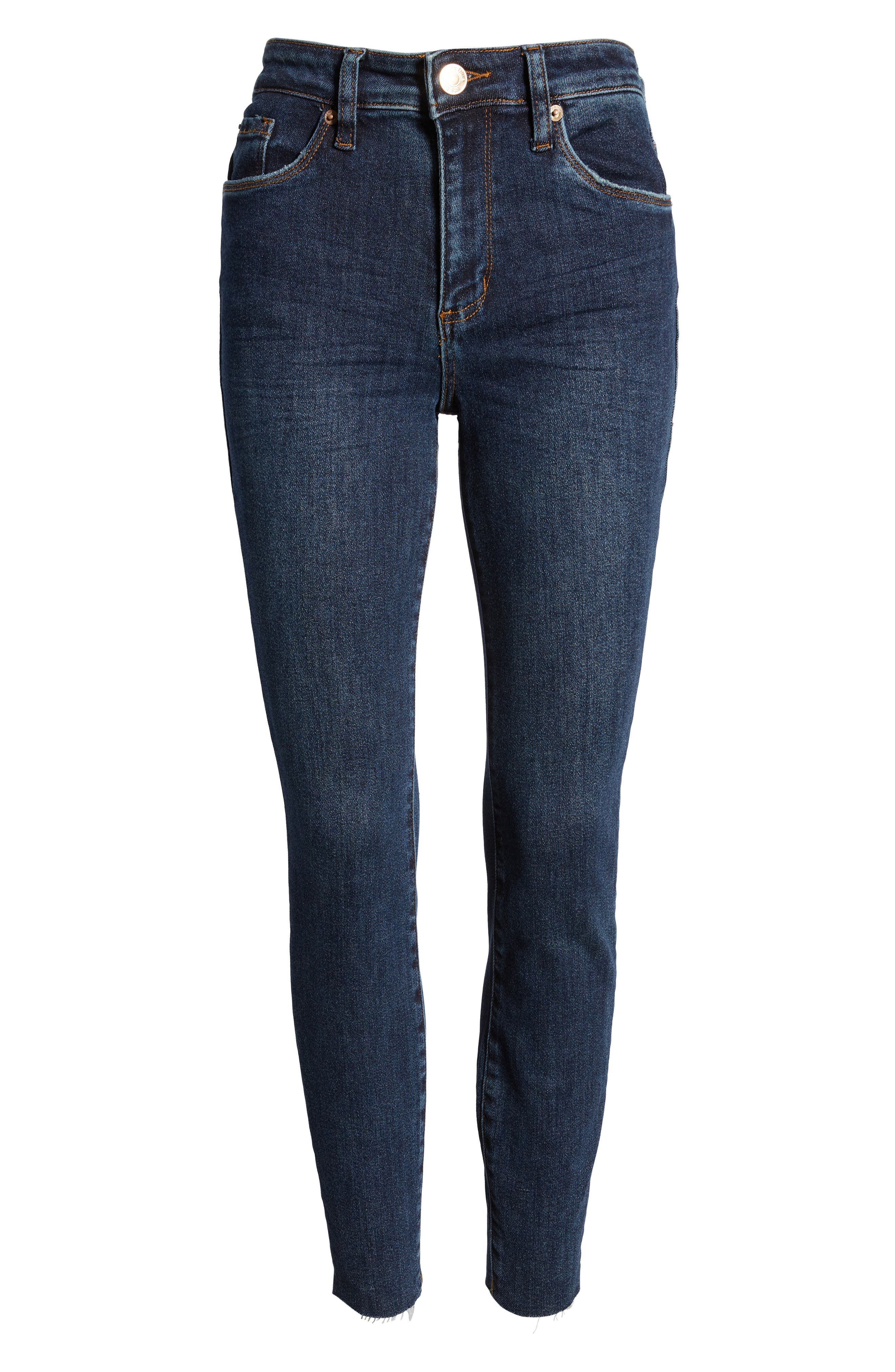 Ellie High Waist Ankle Skinny Jeans