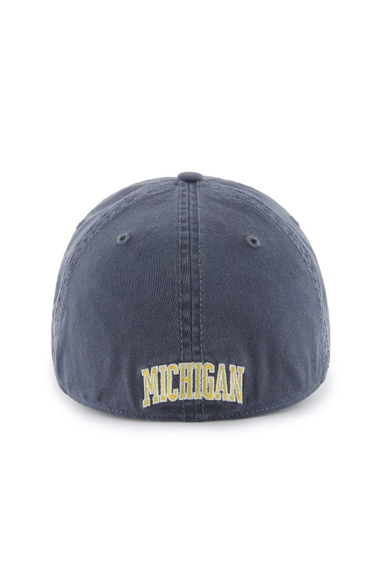 '47 Men's '47 Navy Michigan Wolverines Franchise Fitted Hat, Alternate, color, 