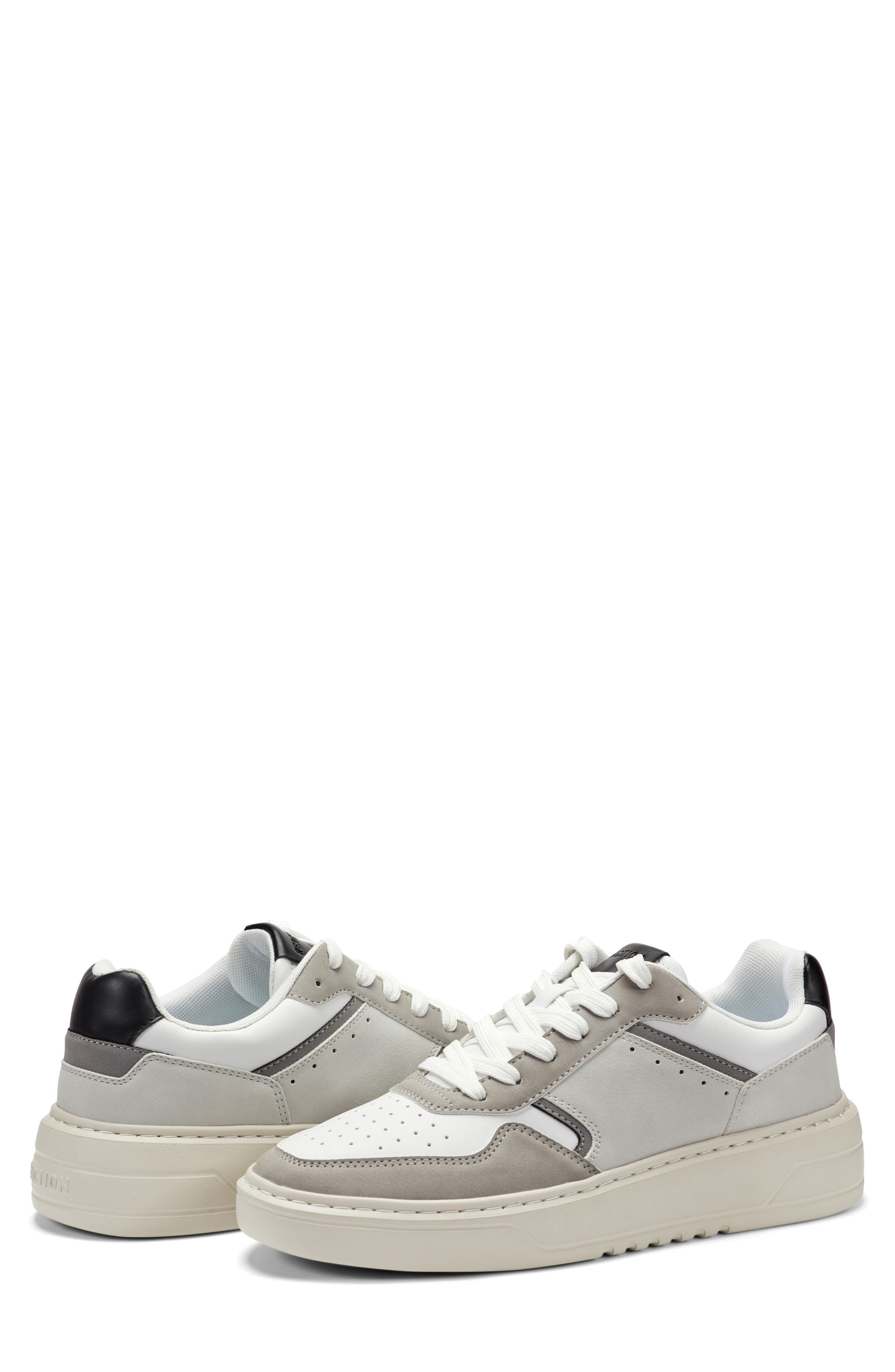 Kenneth Cole Reaction Dover Low Top Sneaker, Alternate, color, White