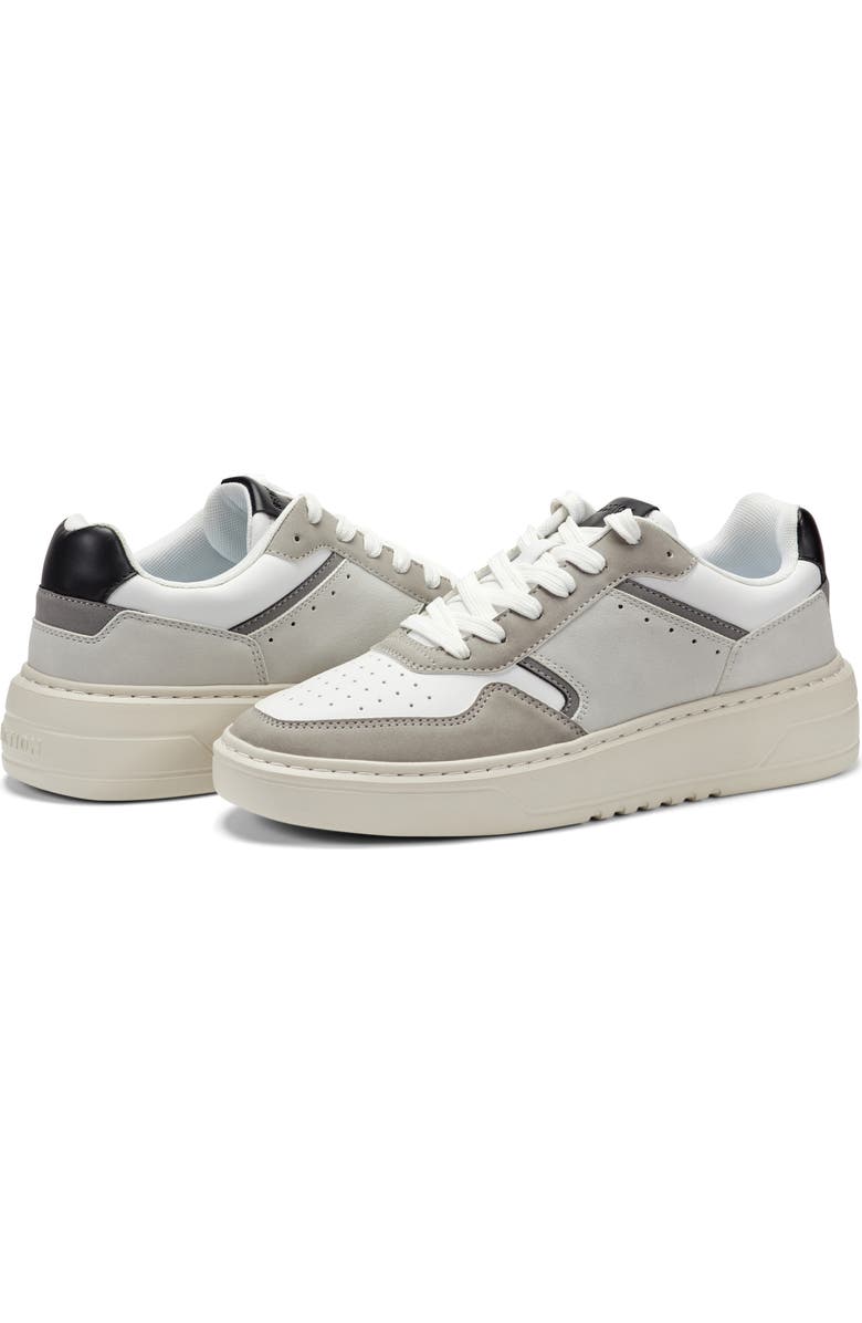 Kenneth Cole Reaction Dover Low Top Sneaker, Alternate, color, White