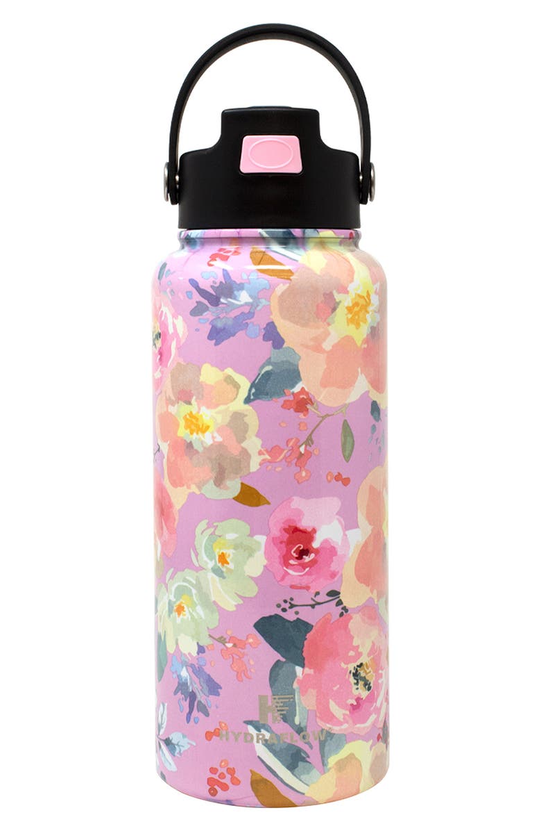 HYDRAFLOW Hybrid 34 oz. Steel Water Bottle, Main, color, 