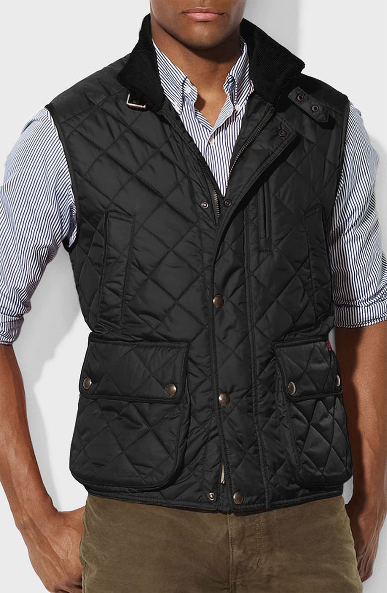 Polo Ralph Lauren Classic Fit Quilted Vest, Main, color,