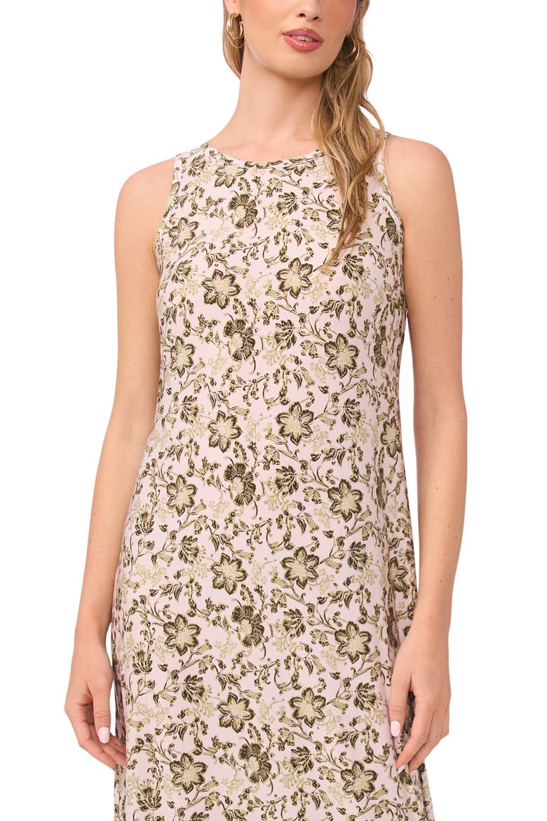 Sleeveless Maxi Dress, Alternate, color, LILY GREEN
