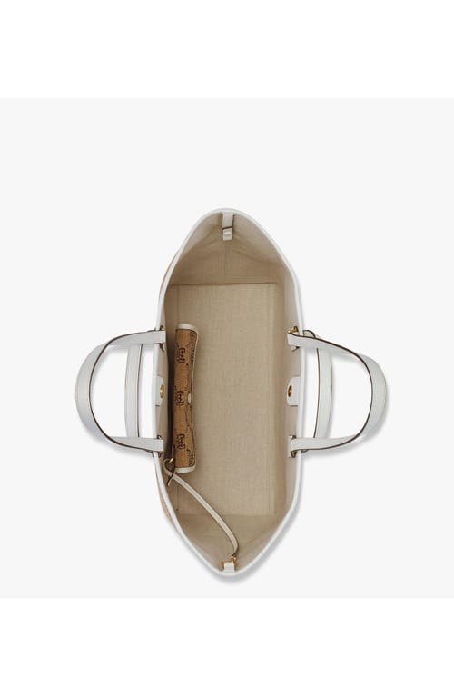 Mcm Himmel Shopper In Beige