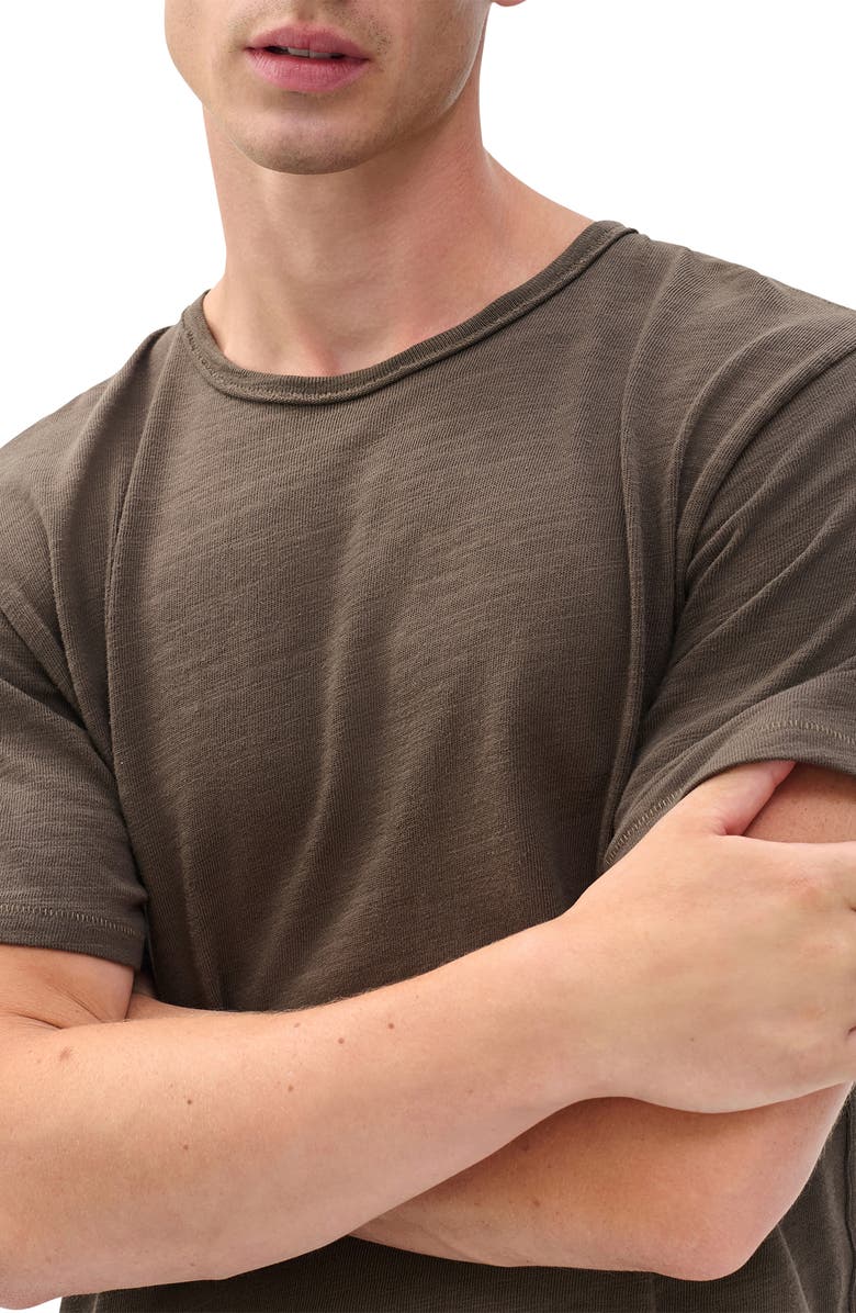 Classic Flame Slub Cotton T-Shirt