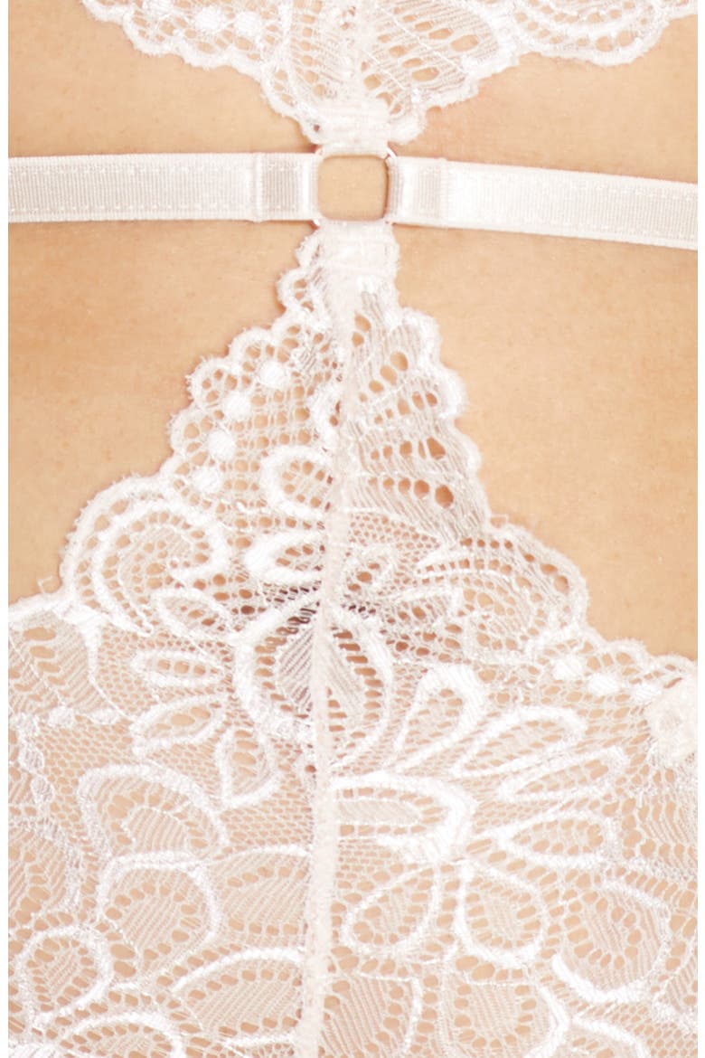 Violetta Underwire Teddy, Alternate, color, SILVER PEONY