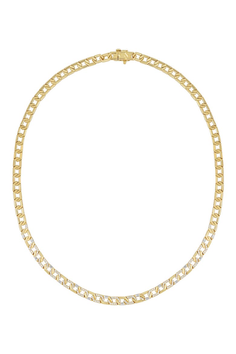 Varda Diamond Necklace (Nordstrom Exclusive), Main, color, 18K YELLOW GOLD