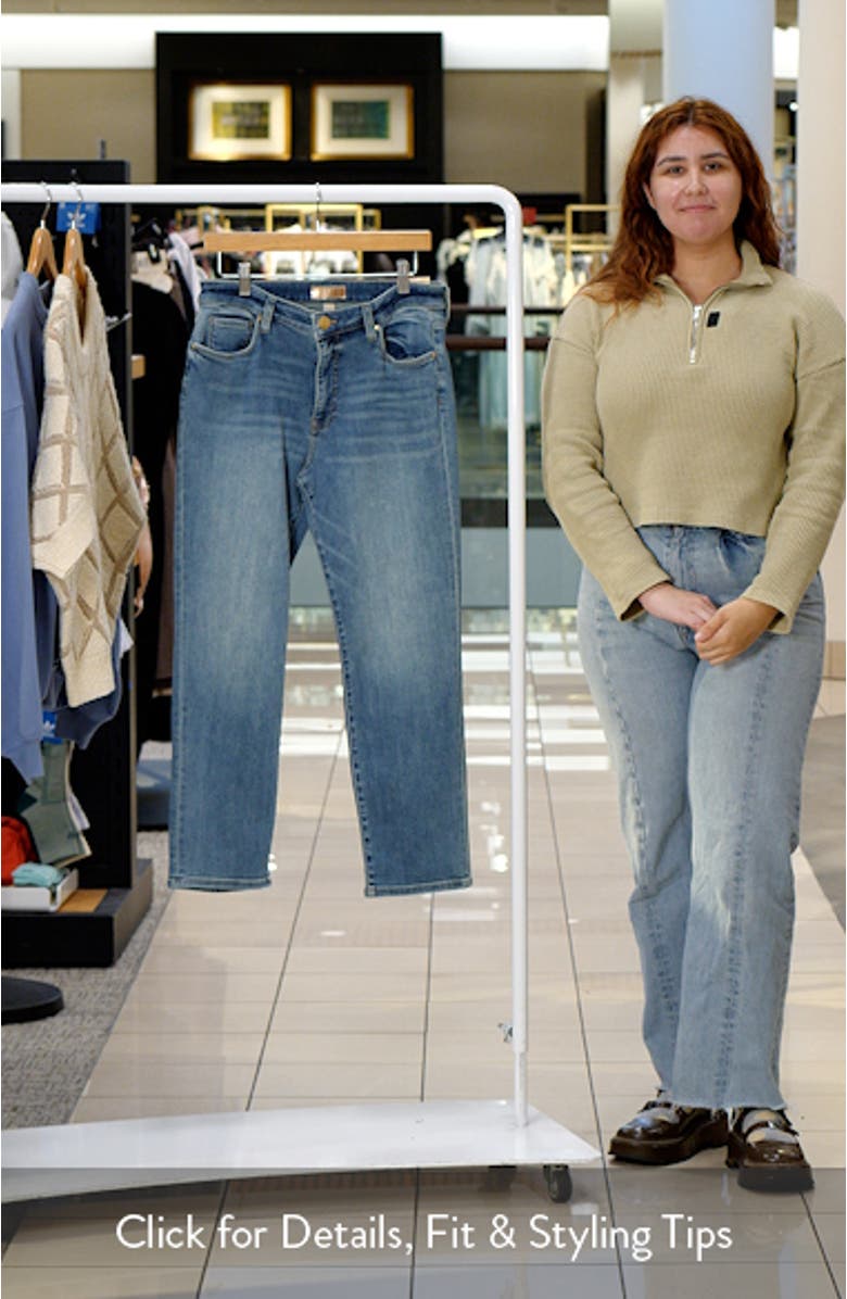 Reese High Waist Ankle Straight Leg Jeans, sales video thumbnail