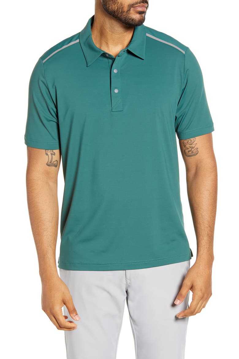Fusion Classic Fit Polo, Main, color, SEAWEED