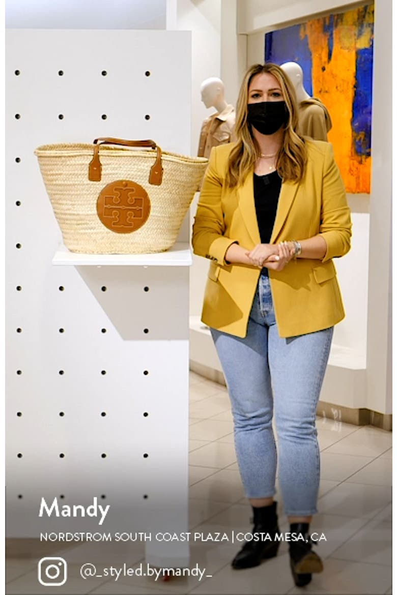 Ella Straw Basket Tote video